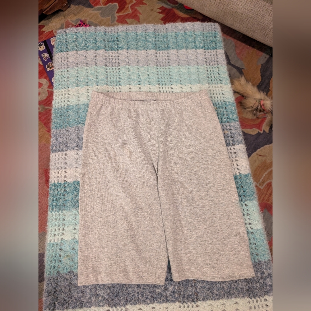 Athletic Works Kids Gray Athletic Shorts Size 14